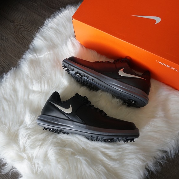 Nike Air Zoom Accurate Golf Shoes Black White NWB - Picture 3 of 8